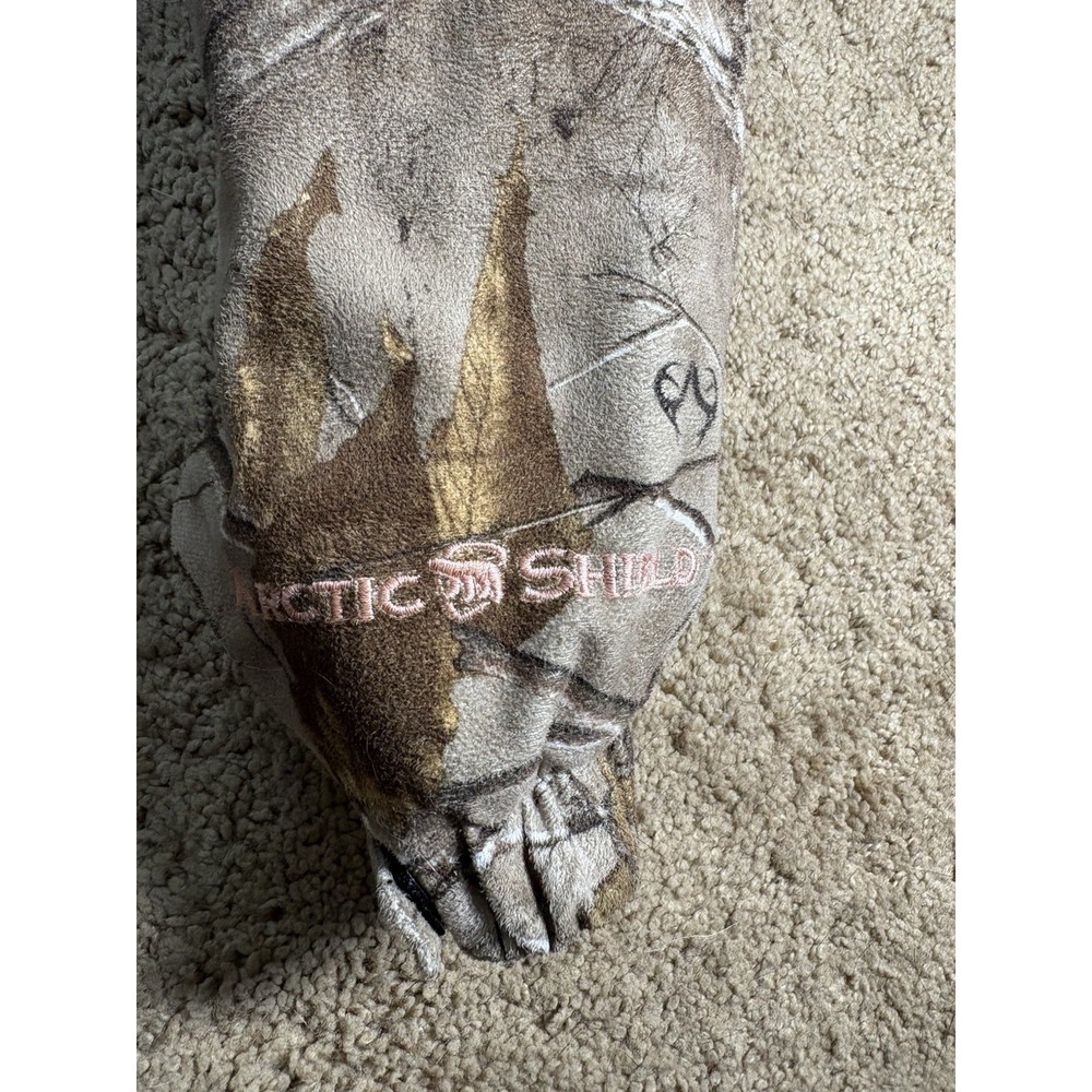 Onyx Arctic Shield Women's Medium Hunting Jacket Camo Zippered Pockets Fleece - Picture 7 of 16